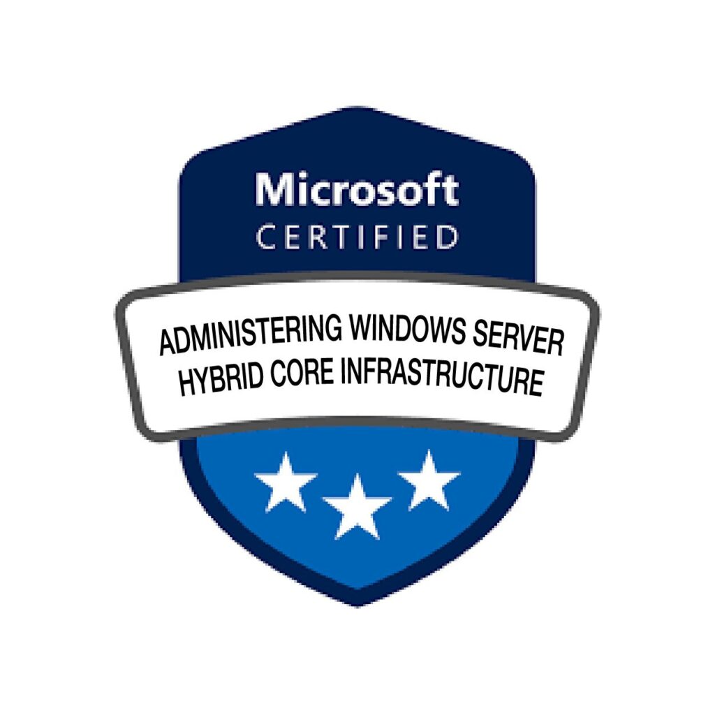 Administering Windows Server Hybrid Core Infrastructure